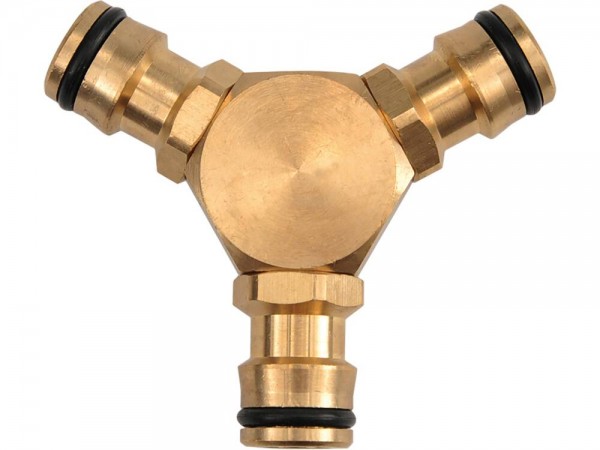 Messingverteiler "Y" 1/2"
